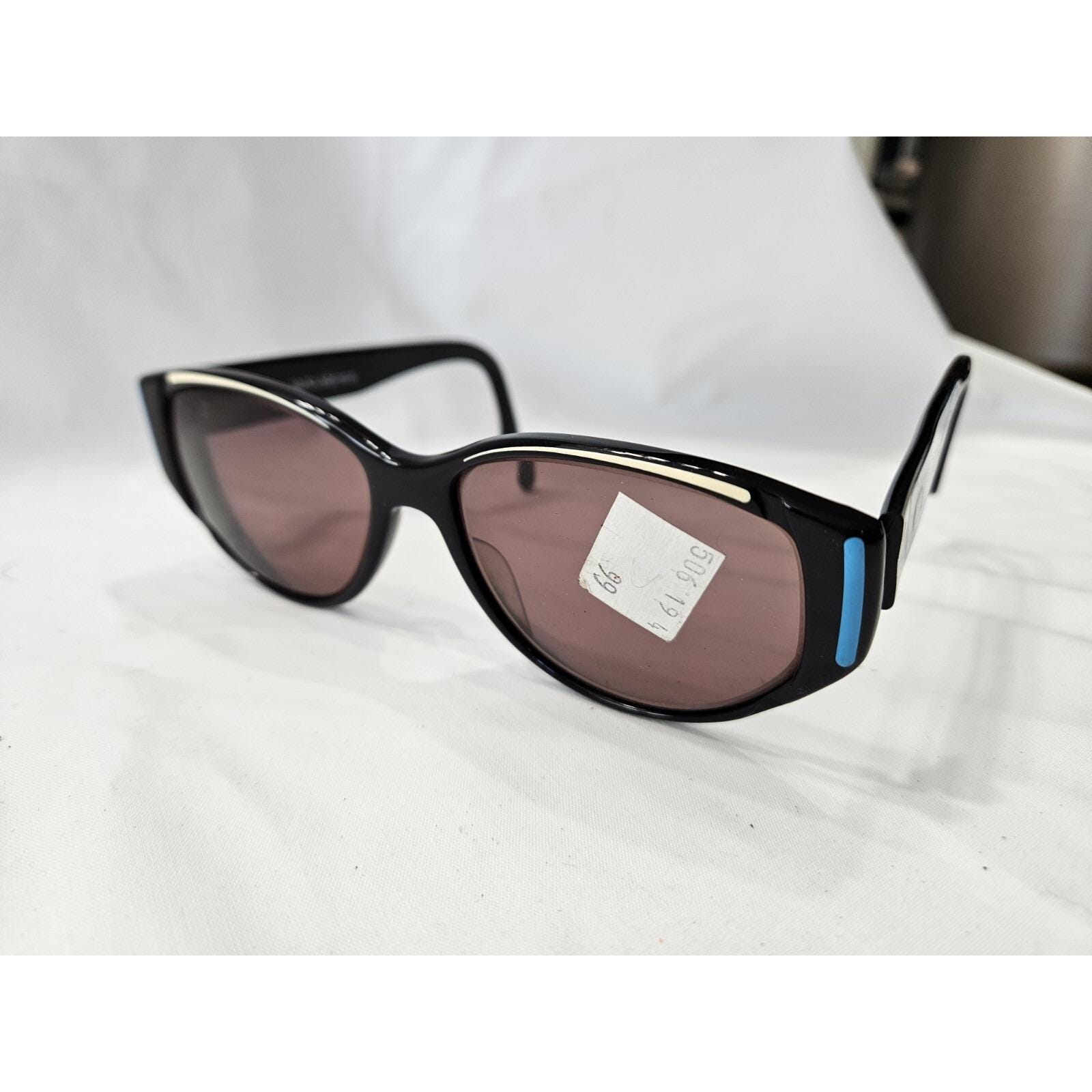 Vintage Vogue‎ Sunglasses Black Blue Keico W44 Alta Moda Eyewear Vogue VO 2182-S – Vintage Frames Company main image 4