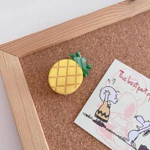 Mini Früchte Ananas Haarkralle Clip, Pferdeschwanz Haarkralle, Mittlere Haarkralle, Geschenkidee, mädchenhafte Haarkralle Clip, süße Acetat Haarklemme