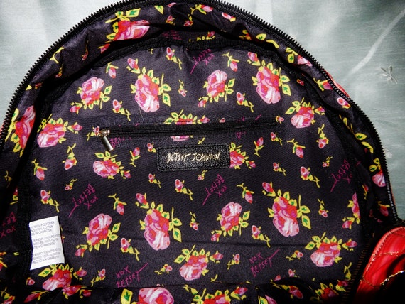 Betsy johnson bookbag cheap