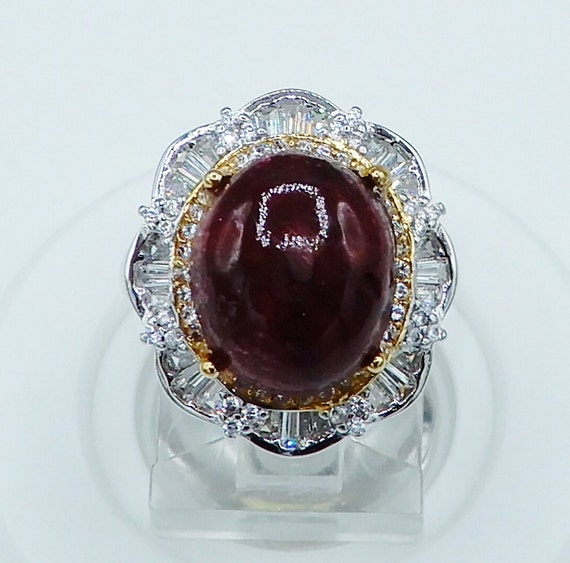 Ruby Ring Natural Untreated Earth Mined Ruby gems… - image 1