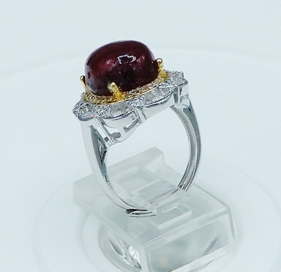 Ruby Ring Natural Untreated Earth Mined Ruby gems… - image 9