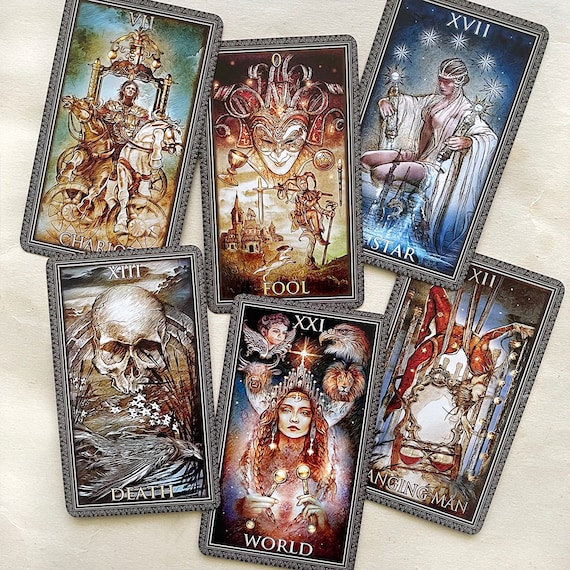 En god ven Disco glemme Tarot Deck Special Edition Encore Tarot - Etsy UK