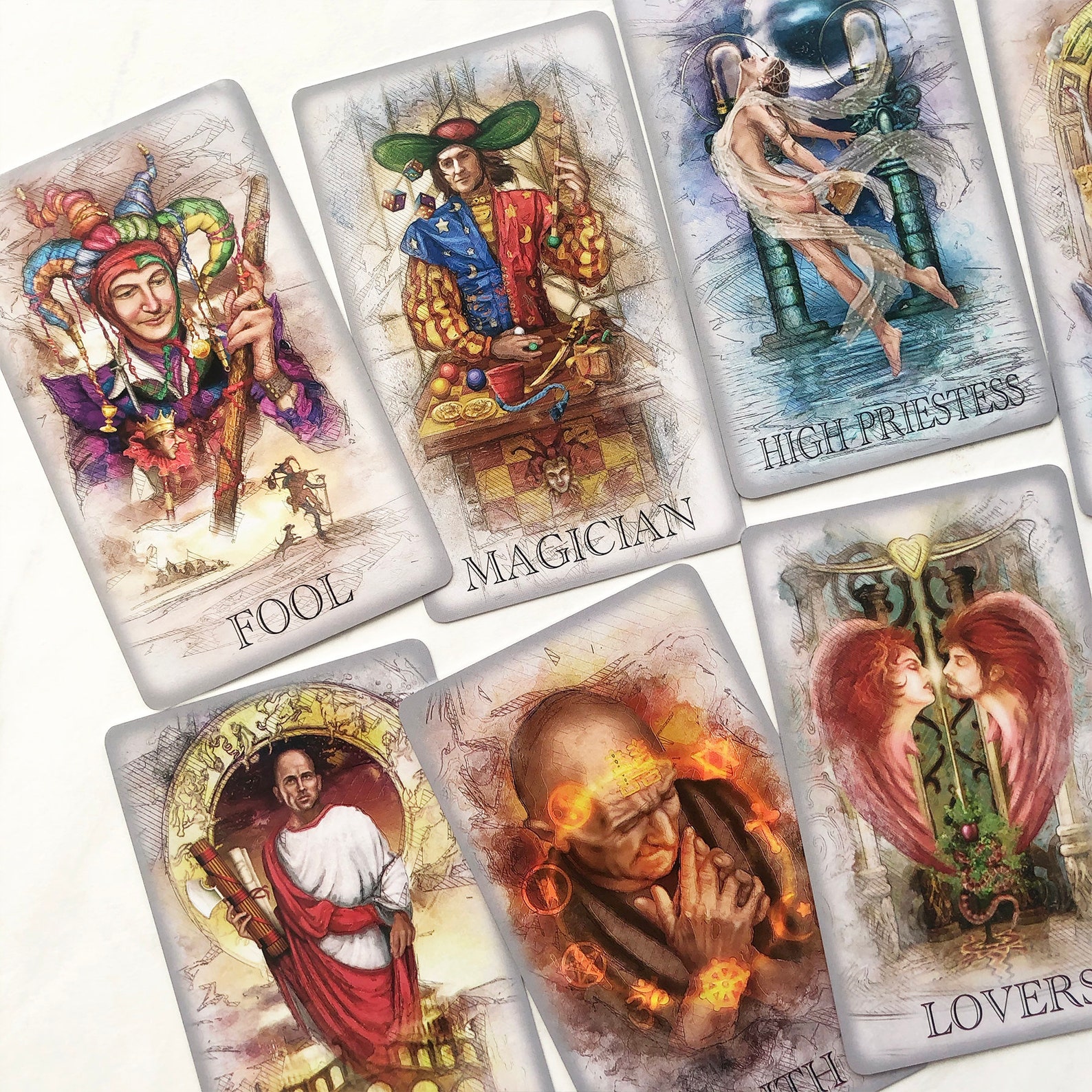 Tarot Deck Special Edition Retrospective Tarot Etsy
