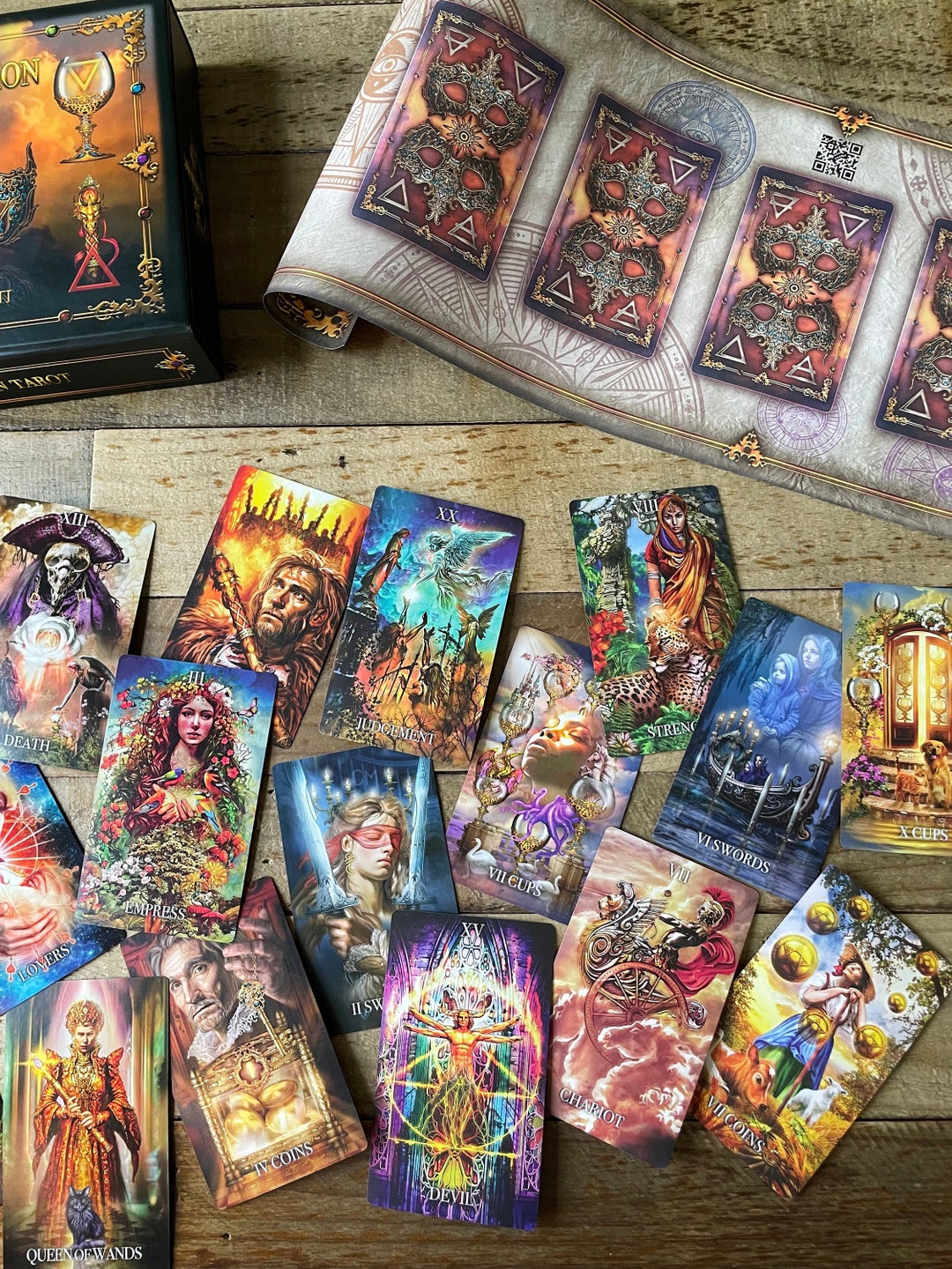 Tarot Deck - Special Edition - Voice & Vision Tarot - Etsy