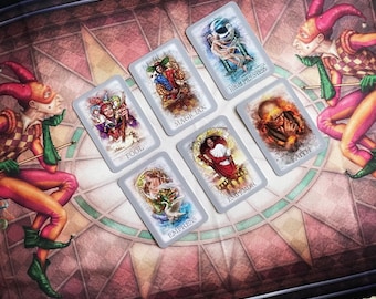 Special Edition Mini Tarot Deck -  Retrospective Tarot