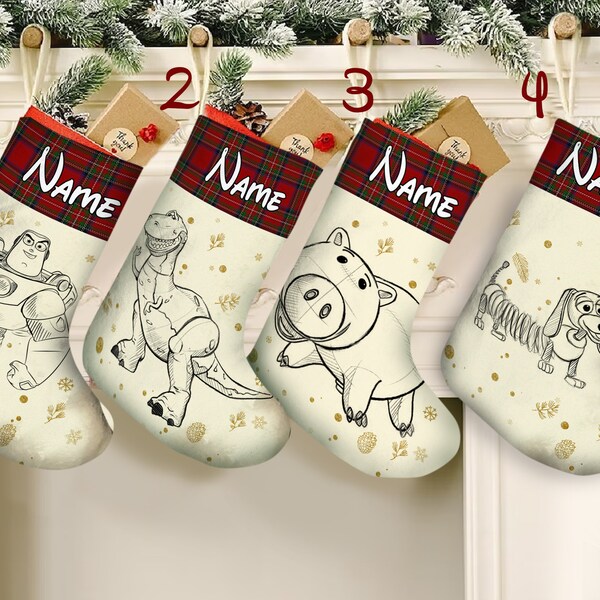 Toy Story Stocking Etsy