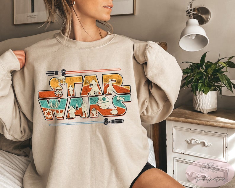 Starwars Sweatshirt - Etsy