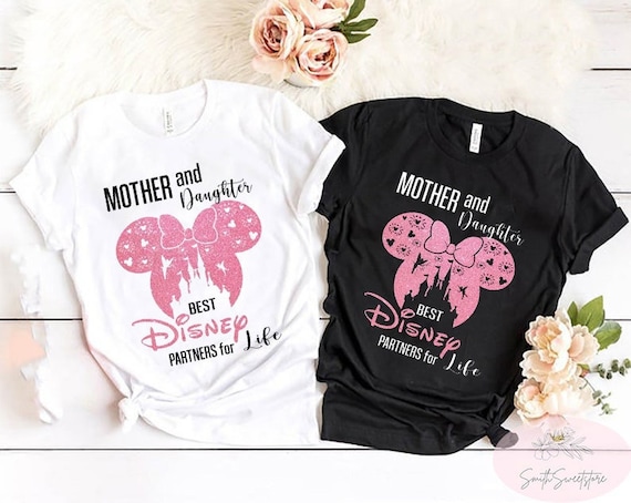 mother daughter matching disney shirts