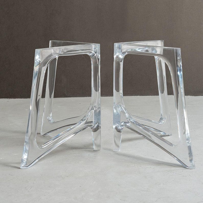 Table Legs 2 PCS, Heavy Duty and Stable for DIY Tables, Desks, and ...