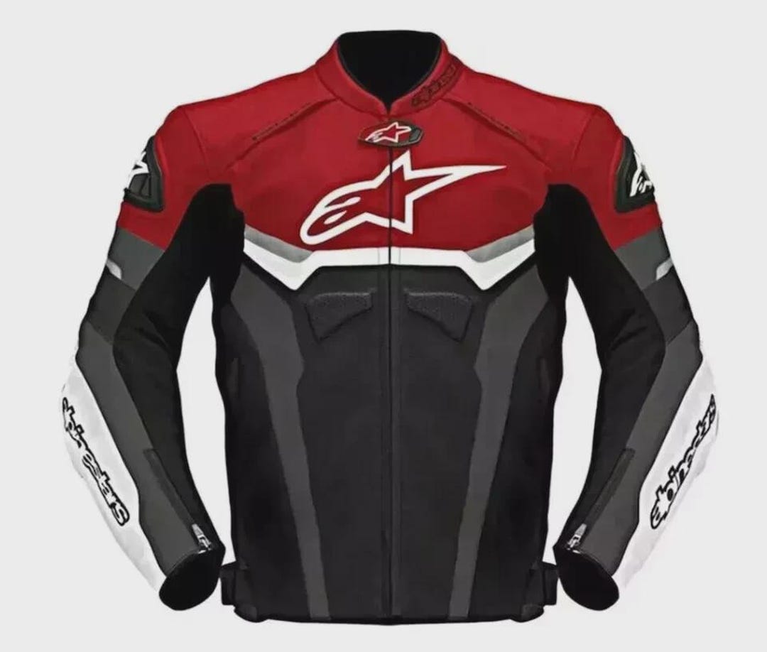 new-alpinestars-tg-p-plus-red-black-biker-racing-leather-jacket-real