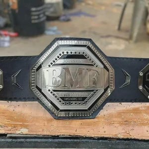 NEW UFC BMF Replica Title Belt Championship Adult Size Brass 2MM 4MM 6MM