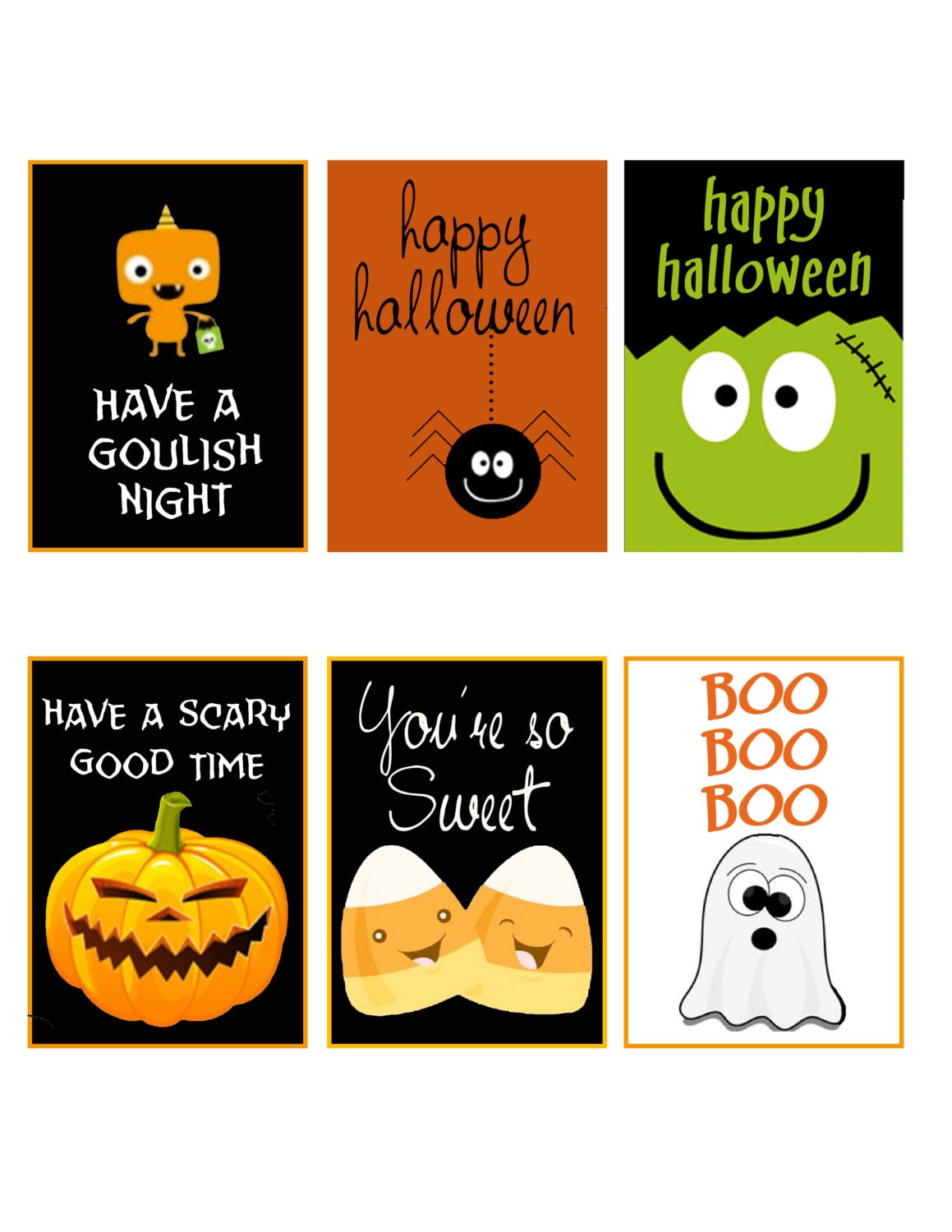 This is an image of Crazy Printable Halloween Tags It is an image of Crazy Printable Halloween Tags