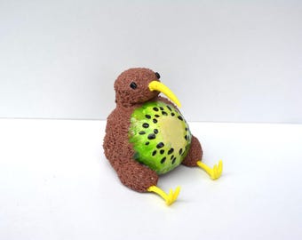 Vintage Ceramic Kiwi Bird Figurine - Etsy