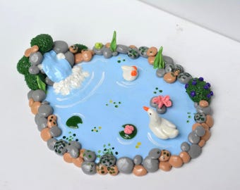 TAIXING 100 Pezzi Paperelle Mini, 10 Colori Mini Paperelle Luminosa di Resina, Carine Paperella Anatre in Miniatura per Giardino, Paesaggio, Casa Delle Bambole Ornamento Fai da Te(Bagliore al Buio