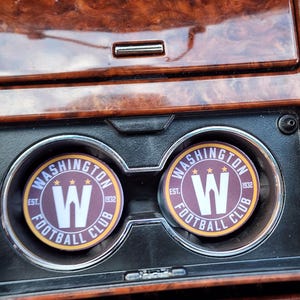 Washington, Car Accessories, Car Decor, Car Coasters,Coaster, auto decor, gift for him, cup holder coaster, personalized coaster