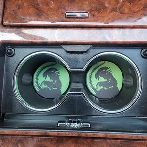Xenomorph, Alien, Autozubehör, Auto-Dekor, Auto-Untersetzer, Achterbahn, Auto-Dekor, Geschenk für ihn, Getränkehalter Untersetzer, personalisierter Untersetzer