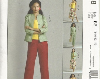 McCalls 4878 Misses Non-Stop Wardrobe Pattern SZ 8-14
