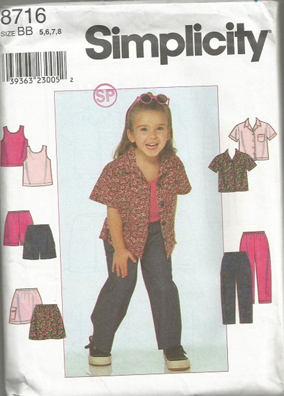 simplicity pattern 8716
