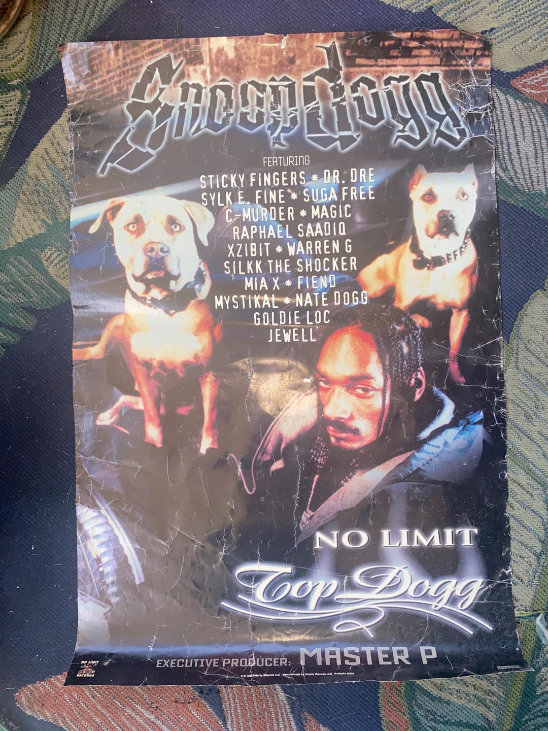 Snoop Dogg Top Dogg Poster No Limit Records - Etsy