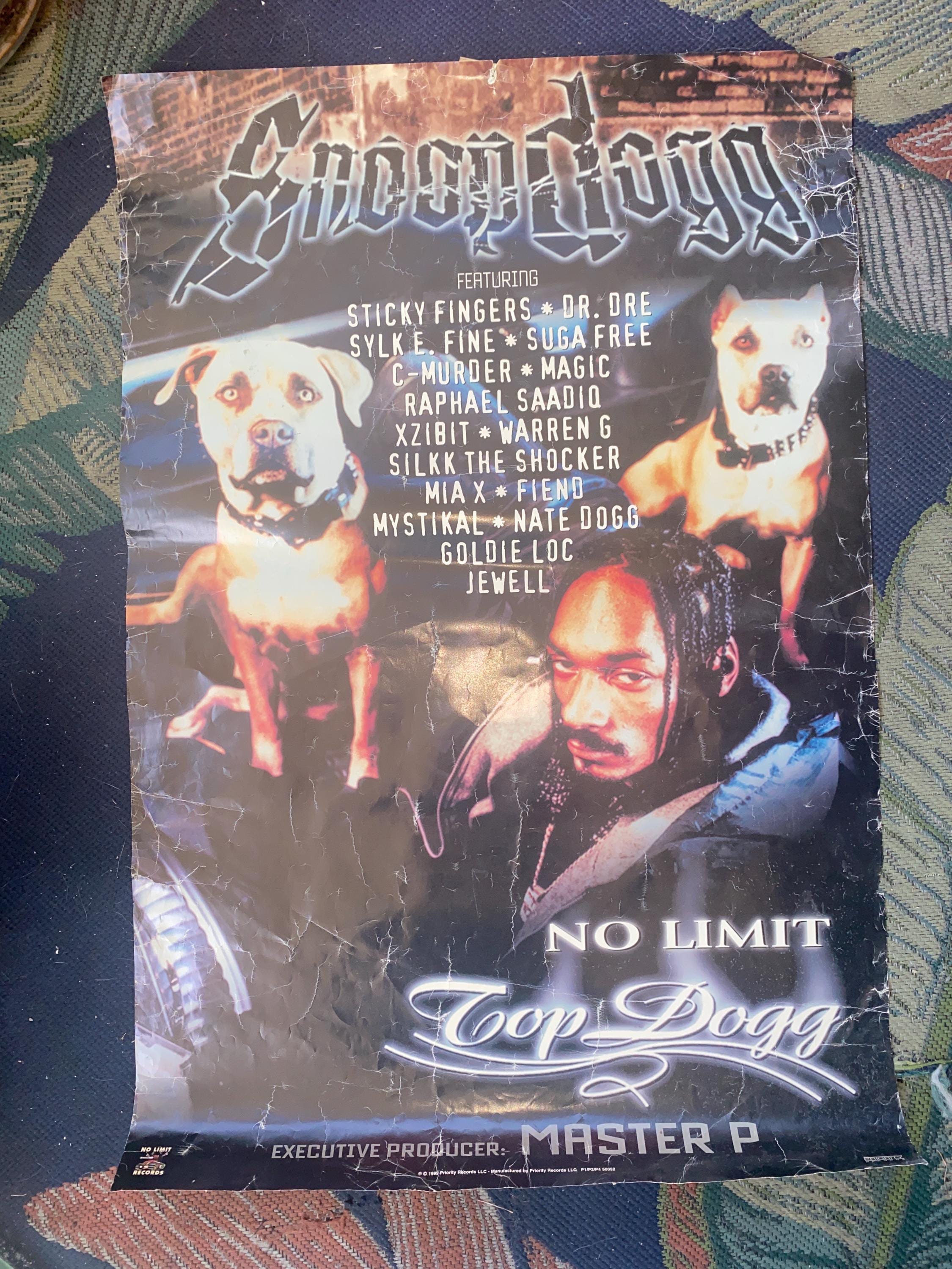 Snoop Dogg Top Dogg Poster No Limit Records - Etsy