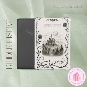 Kindle Printable Insert | ACOTAR | Clear Case Insert | Kindle Aesthetic | Kindle Stickers | Digital Download
