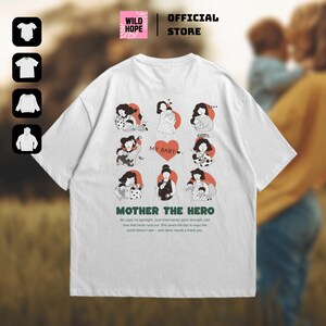Mother the Hero Shirt, Mom Graphic Tee, Mama Hoodie, Motherhood Sweatshirt, Gift for Mom, Mother&#39;s Day Shirt, Mom Life T-Shirt