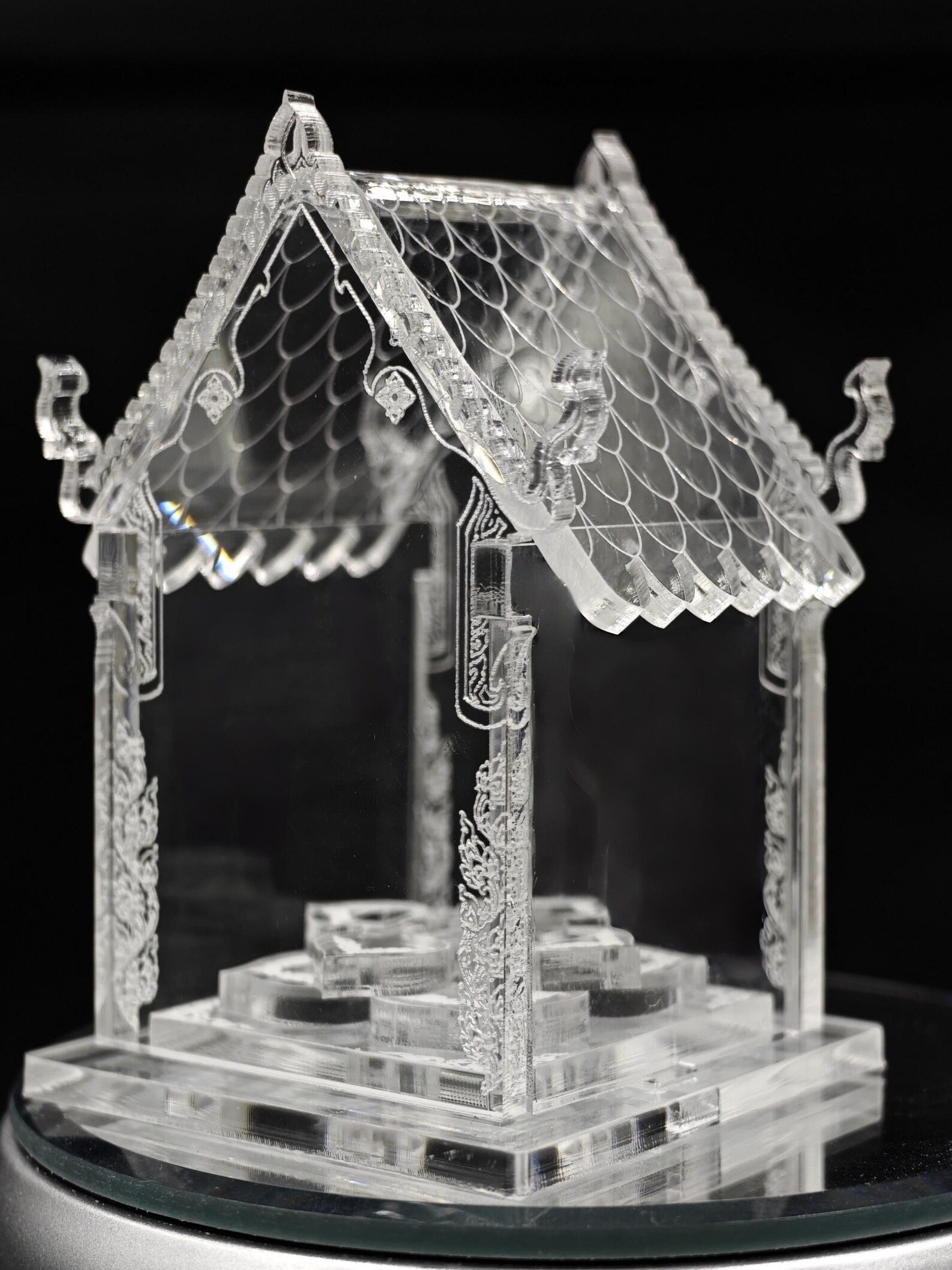 Arch Acrylic Box with Catholic Set PB10