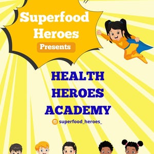 Superfood Heroes - Ausdruckbare positive Affirmationen für Kinder | Emotionale Wellness-Ressource