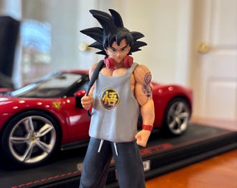1:18 Resin Figure Son Goku ( Freestyle Ver ) -Limited Edition -Perfect for Diecast Car Display -Diorama Accessory - Collector Decor