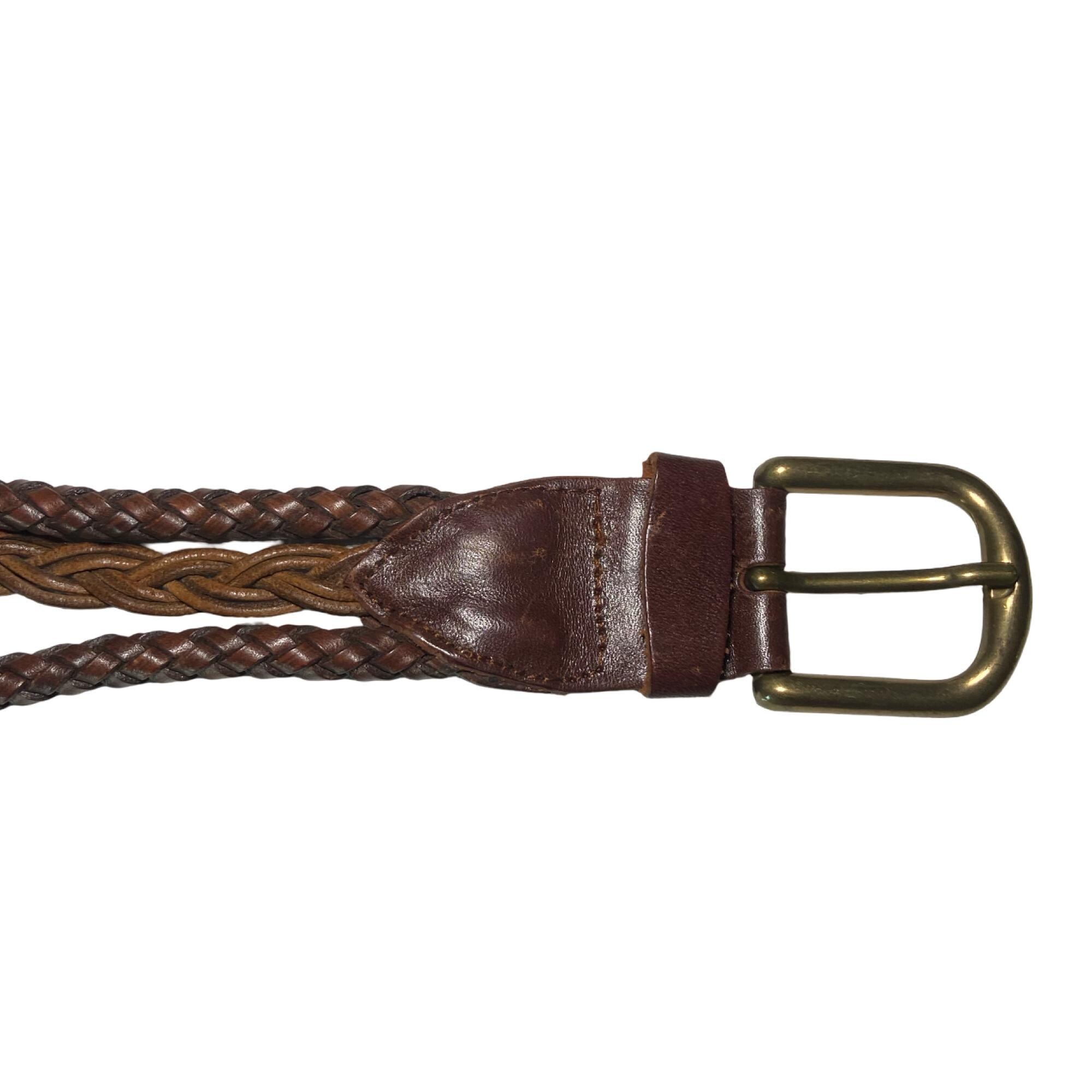 Vintage Designer Leather Belt: Anne Klein, Nicole Miller 