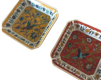 Vintage 1983 Takahashi Silk Road Trinket Dish