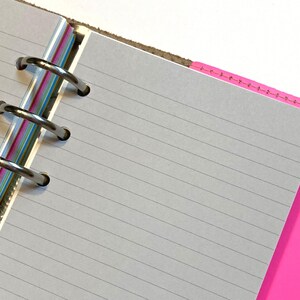 Lined Planner Paper, 18 or 54 Sheets image 8