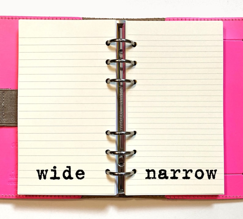 Lined Planner Paper, 18 or 54 Sheets image 2
