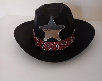 Cowboy Hat Gift Box-Free Shppg