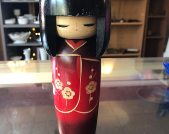 CLEARANCE - Vintage Japanese Sosaku Kokeshi Doll  Kokeshi Collectible