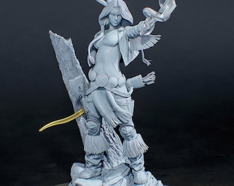 3D Model – DIY Resin Model Kit, Action Figure, inspired by X-Men – Huntress