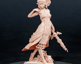 3D Model – DIY Paintable Statue, Action Figure, inspired by The Legend of Zelda – Sage