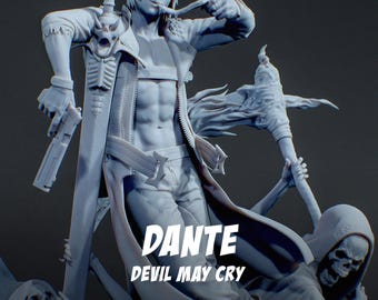 Son of Sparda — Painted & DIY | Resin 3D | FAN ART | Garage Kit