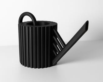 3D PRINTED WATERING CAN - Unique Sculptural Indoor Jug