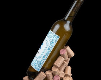 Cork Archive Vinhållare – Modern flaskställ