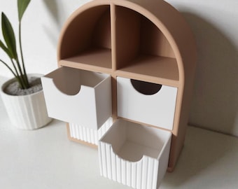 Mini Jewelry Shelf with Drawers – Elegant Organizer for your Jewelrys