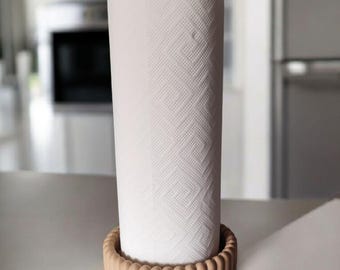 Modern Paper Towel Holder – Minimalist Kitchen Roll Stand