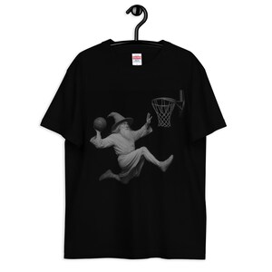 Funny Wizard Meme T-Shirt – Wizard Dunk Basketball Tshirt | Magic Fantasy Humor Tee