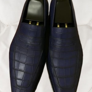 Handmade Leather Shoes Formal Moccasins Dress Shoes For Men