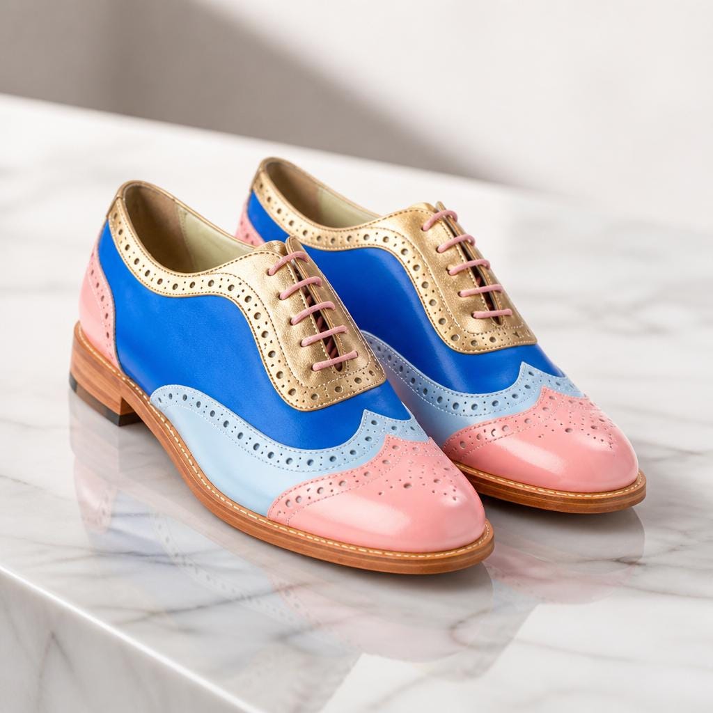 Oxford, Multi Color, Women, 8.5