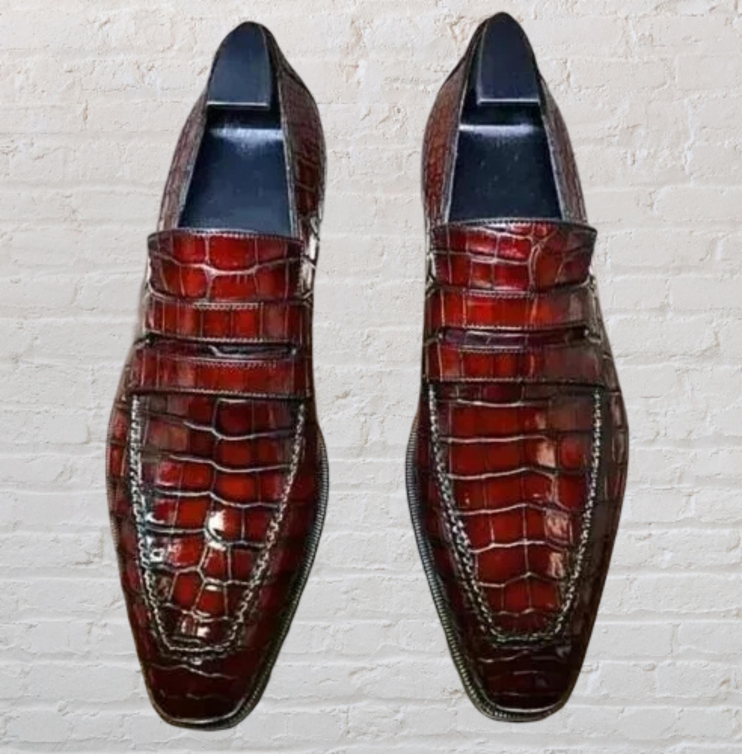 Handmade Leather Dress Shoes: Goodyear Welted, Custom Fit - Etsy