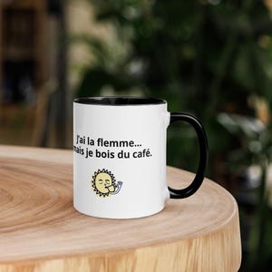 Ceramic Mug with Colorful Interior