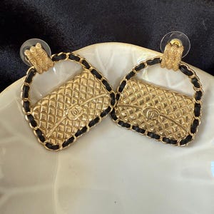 Authentic vintage Chanel earrings