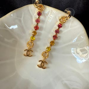 Authentic vintage Chanel earrings