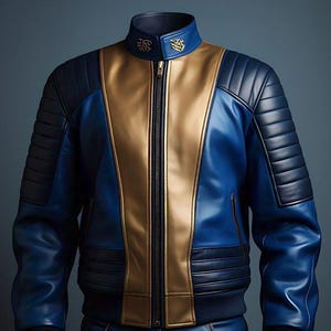 Vault Lucy New Vegas Cosplay Costume Inspired Leather Jacket,Men and Women Sizes,Handcrafted by Ox and Bulls,Pure customized Leather Product
